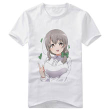 New Anime Asteroid in Love T-shirt Japanese cartoon Mira Konohata Ao Manaka Cosplay Short Sleeve Casual Tshirt Fashion Tee 2024 - buy cheap