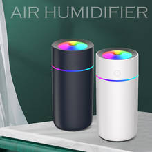 300 мл USB увлажнитель воздуха ультразвуковой с ароматическим эфирным маслом диффузор мини делающий туман, ароматерапический с красочными светильник Воздухоочистители 2024 - купить недорого