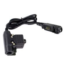 Adaptador militar para walkie-talkie Motorola, equipo táctico U94 PTT, Z113, MTP3100, 3150, XIRP6600/P6620, E8600/8608 2024 - compra barato