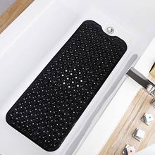 Bathroom 40*100cm Shower Bath Mat Extra Long Bathtub Safety Shower Non-slip Bath Mats With Suction Cups Floor Mat 2024 - buy cheap