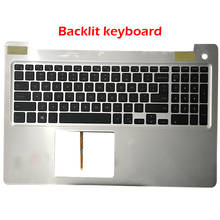 Original New For Dell Inspiron 15 5570 5575 Palmrest Upper Case US Backlit keyboard 0MR2KH 0M1FJK 0YKN1Y 2024 - buy cheap