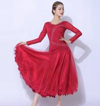 New ballroom Dress long ballroom dance DRESS for women waltz standard ballroom COSTUMES 2021 2024 - buy cheap