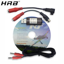 22 in 1 22in1 RC Parts USB Flight Simulator Cable For Realflight G7 / G6 G5.5 G5 Phoenix 5.0 Flysky FS-I6 FS-TH9X FS-T6 FS-CT6B 2024 - купить недорого