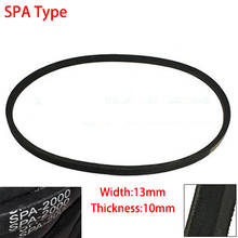 SPA 2000 2132 2232 2240 13mm Width 10mm Thickness Rubber Groove Cogged Drive Transmission Band Wedge Wrapped Vee V Timing Belt 2024 - buy cheap