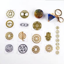 Silver Energy Orgonite Sticker Chakra Paste Flower of Life Energy Tower Materials Metal Energy Copper for Resin Jewelry Craft 03 2024 - buy cheap