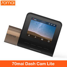 New 70mai Dash Cam Lite 1080P Speed Coordinates GPS Modules 70 MAI Lite Car Cam Recorder 24H Parking Monitor 70mai Lite Car DVR 2024 - buy cheap