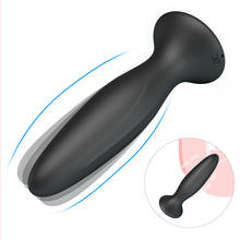 Silicone vibrador anal para homem masturbador masculino próstata massageador 12 velocidade vibrador anal plug g ponto estimulador vibrador brinquedos adultos 2024 - compre barato