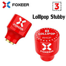 Foxeer-antena rechoncha Lollipop 3 para Dron de carreras, receptor Micro Seta, 5,8G, 2.3Dbi, RHCP, LHCP, 22,7mm, 4,8g, FPV, SMA, 2 uds. 2024 - compra barato