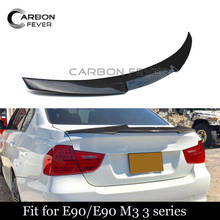 Gloss Black Carbon Fiber Spoiler For BMW 3 Series E90 E90 Rear Wing Spoiler 2024 - buy cheap