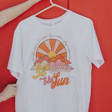 Kuacuayu hjn camiseta de praia vocação aqui, camiseta feminina do sol, camiseta gráfica 70s 80s vintage de algodão solto manga curta 2024 - compre barato