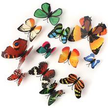 12PCS/Lot Artificial Butterfly Garden Decorations Simulation Butterfly Stakes Yard Plant Lawn Decor Fake Butterefly Random Color 2024 - buy cheap