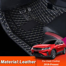 Car Styling Custom Foot Mat For Geely Coolray 2018-Present LHD Leather Floor Protect Waterproof Pad Internal Auto Accessories 2024 - buy cheap