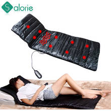 Health Care Electric Massage Mattress Back Neck Waist Body Massager Bed Massage Mat Stress Relief Machine Remote Control 2024 - buy cheap