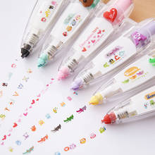 Kawaii Animals cat Press Type Decorative Correction Tape Scrapbooking Diary Stationery School Supply 2024 - buy cheap