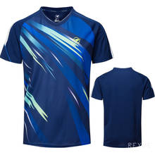 Быстросохнущая рубашка для бадминтона для мужчин/женщин, новая теннисная футболка jeseys для настольного тенниса, Мужская футболка goft, женский спортивный комплект, runnning college 2024 - купить недорого