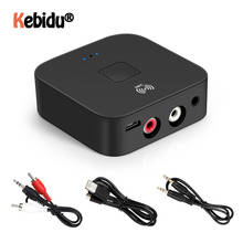 Receptor de áudio de carro, bluetooth 5.0, nfc, wi-fi, adaptador sem fio, liga/desliga automático, 3.5mm, aux, rca, bluetooth 5.0, receptor de áudio do carro 2024 - compre barato