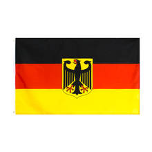 Bandera de Alemania, Escudo de Armas, águila, 60x90/90x150cm/120x180cm 2024 - compra barato