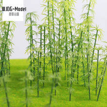 WIKING 100 шт. зеленая пластиковая модель бамбуковые деревья весы садовый декор поезд пейзаж детские игрушки 2023 - купить недорого