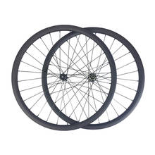 LIENGU-ruedas de carbono para bicicleta de carretera, disco sin cámara de 29mm de ancho, 1540g, 700C, 30mm, Novatec D411SB, D412SB, Pillar WING 20 2024 - compra barato