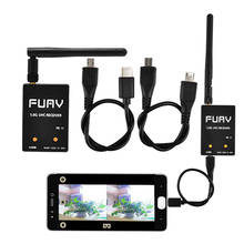 HJ FUAV UVC OTG 5.8G 150CH Full Channel Audio Video FPV Receiver Android Smartphone For RC FPV Drone Quadcopter Car Truck Toy 2024 - buy cheap