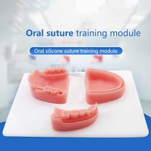 Modelo de silicone médico dentário para sutura oral, módulo de treino para sutura de sutura, endodontite, 1 modelo 2024 - compre barato