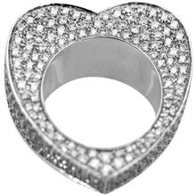 Milangirl Heart-shaped Couple Ring Ring Woman Ring Cubic Zirconia Classic Fashion Personality Jewelry  For Friends 2024 - buy cheap