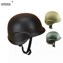 Abs plástico camuflagem capacete táticas cs eua campo militar do exército combate motos capacetes da motocicleta 2024 - compre barato