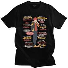 Camiseta divertida de mensajero místico para hombre, camisa de manga corta con citas de MM BG Otome, Camiseta ajustada de algodón suave, ropa de juego, regalo, 707 2024 - compra barato
