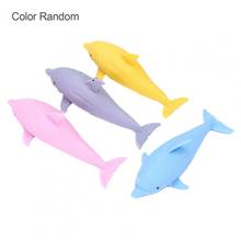 Highly Simulated TPR Dolphin Shape Stress Relief Squeeze Decompression Stress Relief Hand Fidget Toys For Kids Gift  Fidget Toy 2024 - buy cheap