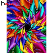 Huacan Full Square&Round Diamond Painting  Flower 5d DIY Diamond Embroidery Mandala Decoration Home Art 2024 - buy cheap