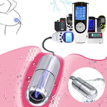 Electric Vaginal Plug Jump Eggs Clit Stimulator Dildo Vibrator Electro Shock Pulse Anal Butt Plug Sex Toys For Woman Masturbator 2024 - buy cheap