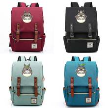 B2502 модный и прекрасный Тоторо с пряжкой, детская школьная сумка, подростковые школьные сумки, женский рюкзак, мужской рюкзак 2024 - купить недорого