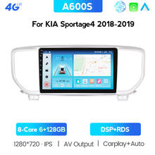 Built-in Wireless Carplay For Kia Sportage 4 2018 2019 2020 KX5 Car Radio Multimedia Video Player GPS 2 Din Android 10 6GB+128GB 2024 - buy cheap