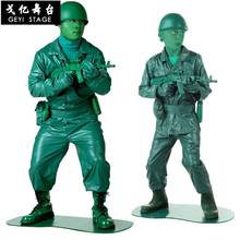 Desempenho de palco vestuário japonês soldado verde exército traidor oficial uniforme militar funncy cosplay trajes festa 2024 - compre barato