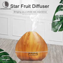 New Arrival 500ml Ultrasonic Electric Aroma air diffuser wood Essential oil Aromatherapy Air humidifier cool mist maker for home 2024 - buy cheap