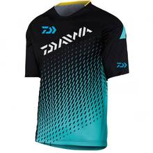 Daiwa-camisa de pesca de camuflaje transpirable para hombre, ropa de pesca para deportes al aire libre, senderismo y Camping, verano, 2019 2024 - compra barato