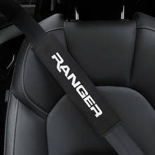 Накладка для ремня безопасности автомобиля Стайлинг для Ford Ranger T6 2008 2017 2018 аксессуары для автомобиля Стайлинг 2024 - купить недорого