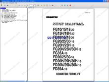 Komatsu forklift repair 2012 2024 - buy cheap