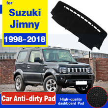 Alfombrilla antideslizante para salpicadero de coche, accesorio de protección de la cubierta del colchón, parasol para Suzuki Jimny 2018, 2008, 2009, 2010, 2011, 2012 2024 - compra barato