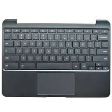 Новый Ноутбук Упор для рук верхний чехол с клавиатурой тачпад для Samsung Chromebook XE500C13 S3 BA98-00603A 2024 - купить недорого