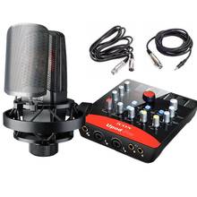 TAKSTAR SM-18 And ICON Upod Pro Condenser Microphone & USB Audio Interface Sound Card Kit , For Live Broadcast/Studio Recording 2024 - buy cheap