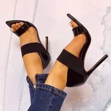 2021 New Women High Heels Elastic Shoes Women Thin High Heels Shoes Sandals Office Party Wedding Ladies Shoes Pumps 2024 - buy cheap