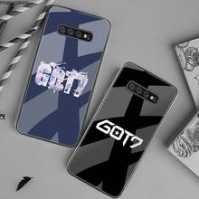 Penghuwan-capa para celular de vidro temperado, kpop idol got7, samsung s20 plus, s7, s8, s9, s10 plus, note 8, 9, 10 plus 2024 - compre barato