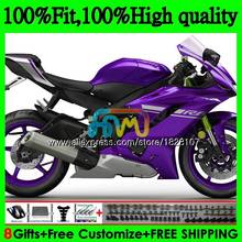 Injection OEM For YAMAHA YZF600 YZF R6 YZFR6 17 18 19 118BS.17 YZF Metal purple 600 R 6 YZF-600 YZF-R6 2017 2018 2019 Fairings 2024 - buy cheap