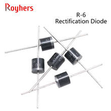 10Pcs Rectifier Diode 6A4 6A6 6A8 6A10 10A4 10A6 10A10 20A10 FR604 FR607 FR608 HER604 HER607 HER608 R-6 6A 400V 600V 800V 1000V 2024 - buy cheap