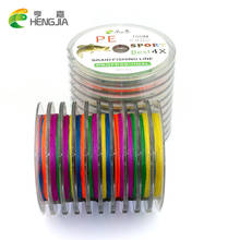New Brand 100M 110Yards 1pc Fishing Line Super Strong Multi-color 4X Multifilament PE Braided Wire 15LB to 80LB HJ123 2024 - buy cheap