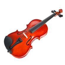Violín acústico 1/4, violín de madera de tamaño completo con arco, estuche de transporte 2024 - compra barato