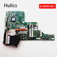 Hulics-placa base Original para ordenador portátil HP PAVILION G62, CQ72, G72, CQ62, DDR3, con disipador de calor, CPU libre, 615849 2024 - compra barato