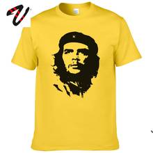 Character Features Che Guevara Graphic T Shirt Men 100 Cotton Loose Vintage Style Sweatshirt High Quality O-Neck Tee Shirt Homme 2024 - buy cheap