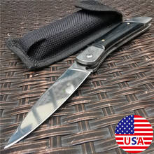 8.26 Inch Folding Knife, Pocket Knife, Stainless Steel Camping Hunting Knife, Outdoor Tool, Jungle Picking, Sharp and Durable 2024 - buy cheap